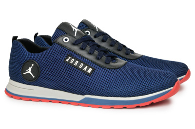 Кроссовки Jordan Blue сетка 46 47 48 49