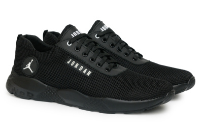 Кроссовки Jordan Black сетка 46 47 48 49 50